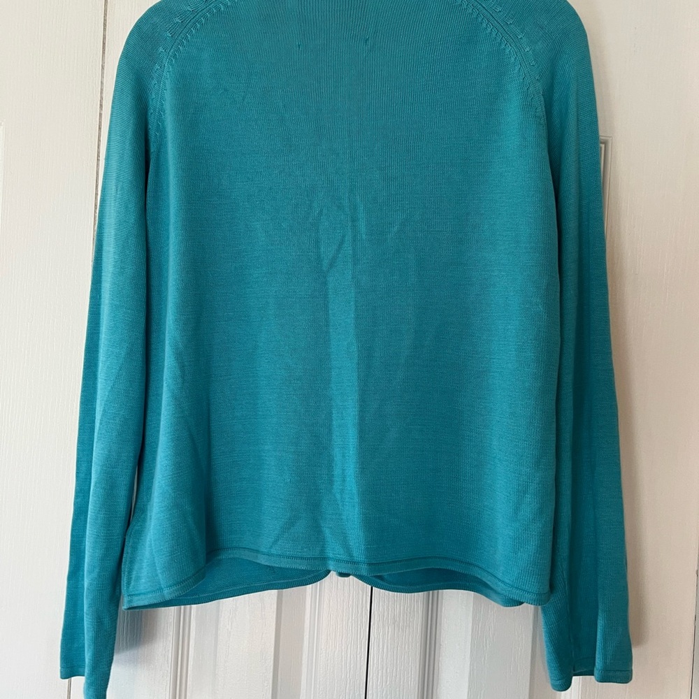 Blue Parrot Embroidered Sweater - Picture 13 of 13